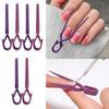 1/20/40Pcs Nail Clip Set Oil Polish Spill Proof Mixed Color Nail Art Coloring Protection Clips Manicure Tools To Prevent Leakage Off