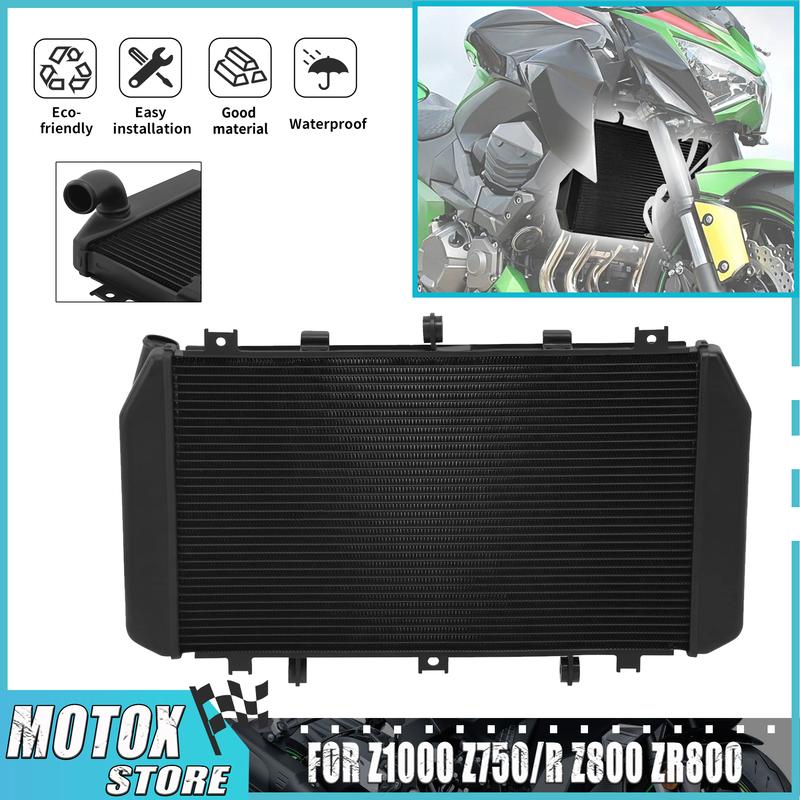 Aluminum Radiator Fit For Kawasaki Z750 Z800 Z1000 Cooler Cooling 2013 - 2018 Z 800 Z 750 2007 - 2012 Z 1000 2007 - 2009 2008