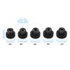 5 Pcs RC Pinion Gear Set 48DP 0.53M 3.175mm 23T 24T 25T 26T 27T Chromium Molybdenum Alloy Steel Motor Gear Set for 1/10