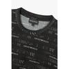 Emporio Armani Men S All Over Logo PaTTern PrinT T ShirT A516326004