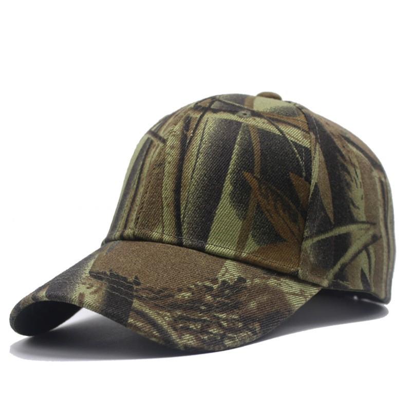 Unisex Camo Baseball Cap Outdoor Hiking Camping Sun Protection Adjustable Tactical Style Hat