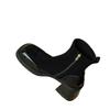 Black French retro versatile boots for women 2025 new super fire elastic thin boots square heel round head fashion boots for women
