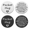 Black Pocket Hug & Decision Coin Gift