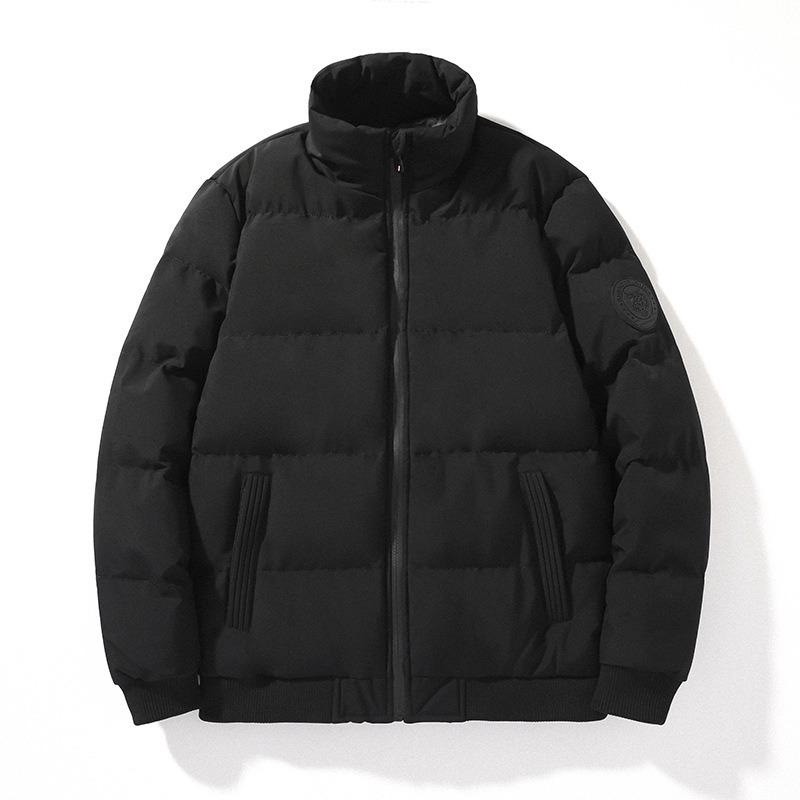 New Thickened Padded Jacket Men's Casual Winter Trend Short Padded Jacket Padded Jacket Large Size Fashion Trendy Men