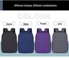 Men's Stylish Solid Color Business Backpack - Large Capacity, High-End Commuter Design