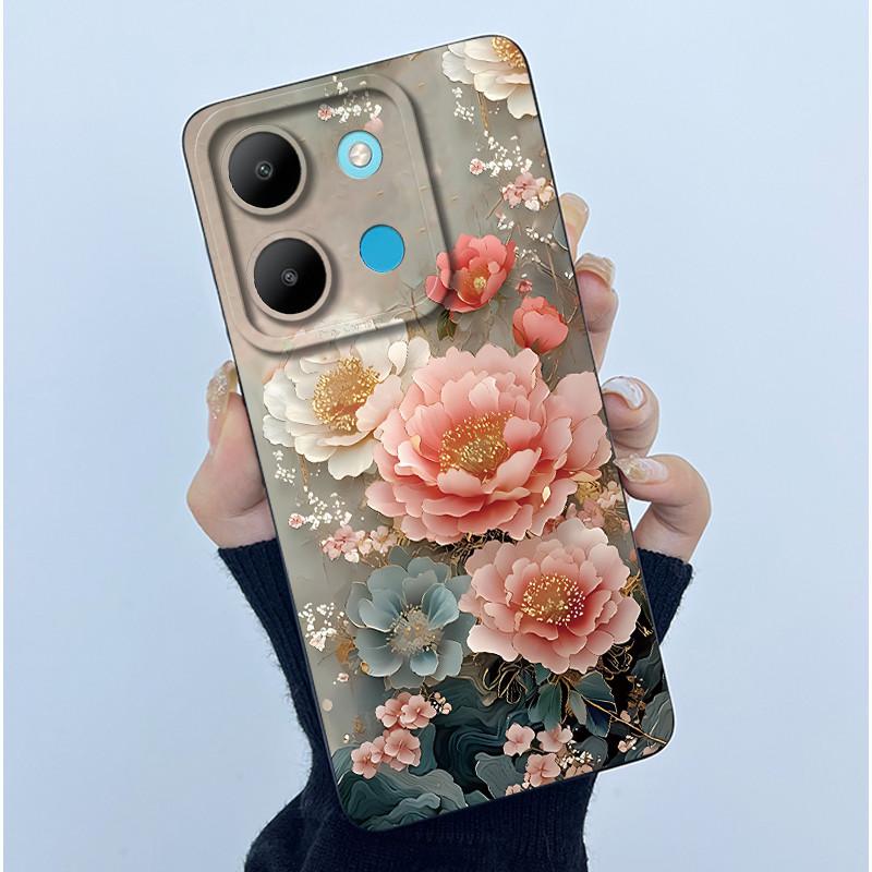 For Infinix Smart 7 X6515 Case Smart 7 HD X6516 Fashion Simplicity Cover Soft Silicone Phone Case For infinix Smart7 Plus Shells