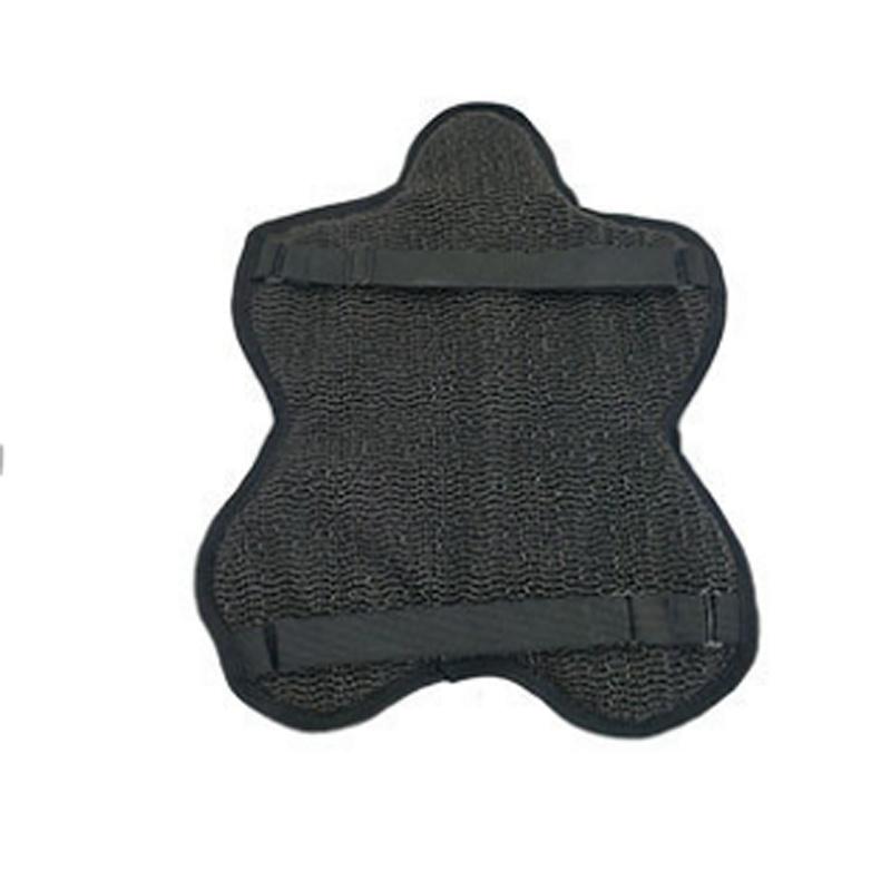 Motorcycle Gel Seat Cushion Breathable Heat Insulation Air Pad Cover Anti Slip Sunscreen Seat Cover Shock