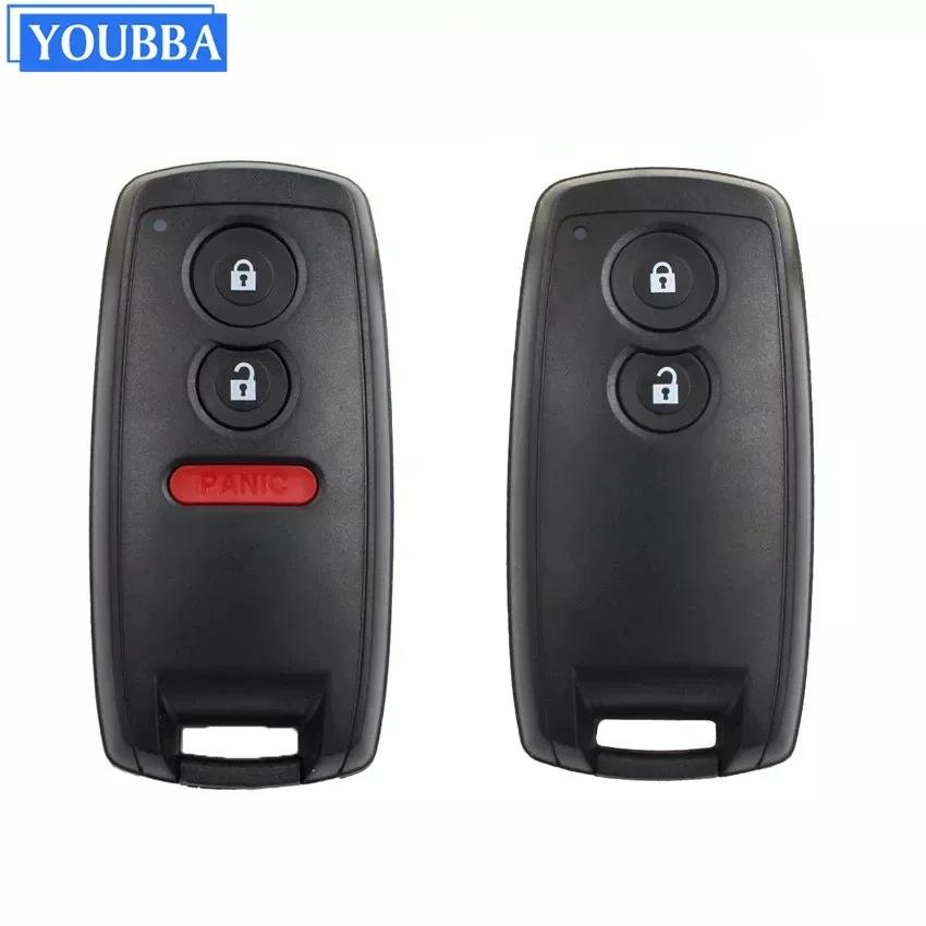 Youbba 2/3 Buttons Smart Remote Control Key Shell Case Cover For Suzuki Sx4 Grand Vitara Swift Keyless Entry Fob Insert Blade
