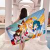 Hot Anime S-Sailor M-Moon Microfiber Beach Towel Absorbent Quick Dry Soft Yoga Swimming Resort Mountain Climbing Towel