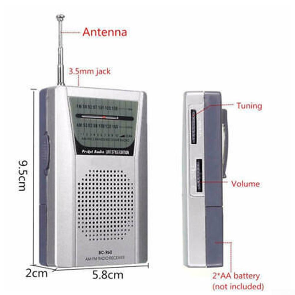 1 PC Radio Equipment Manual Tune FM AM Small Useful