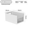 Cabinet Storage Box, Snack And Miscellaneous Item Organizer, Household Kitchen Organizer, Desktop Right-Angled Storage Container, Large And Widened