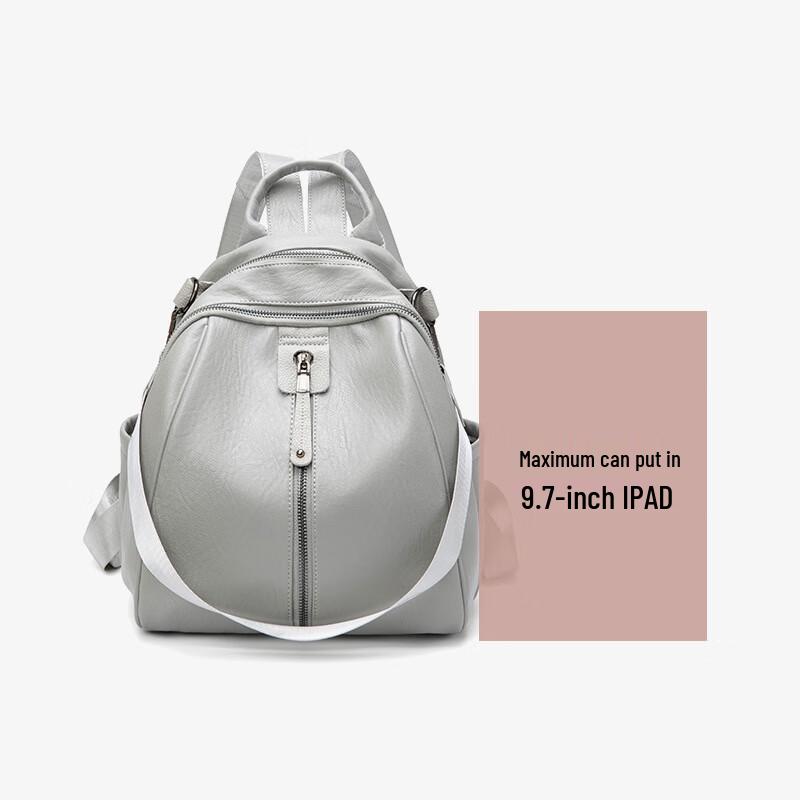 Li Shen Bubble Texture Lightweight Backpack