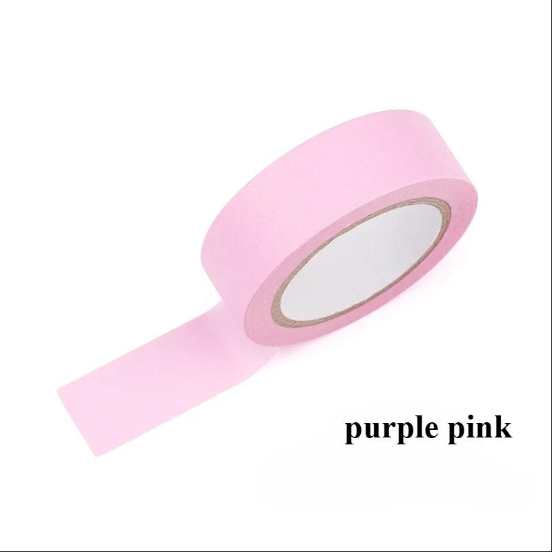 10 Color Candy Solid Color Rainbow Decorative Tape DIY Scrapbook School Office Supplies Journal Decoration DIY Creative