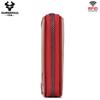 Humerpaul Ladies Wallet First Layer Cowhide Wallet Coin Purse RIFID Anti-theft Brush Organ Wallet Zipper Opening