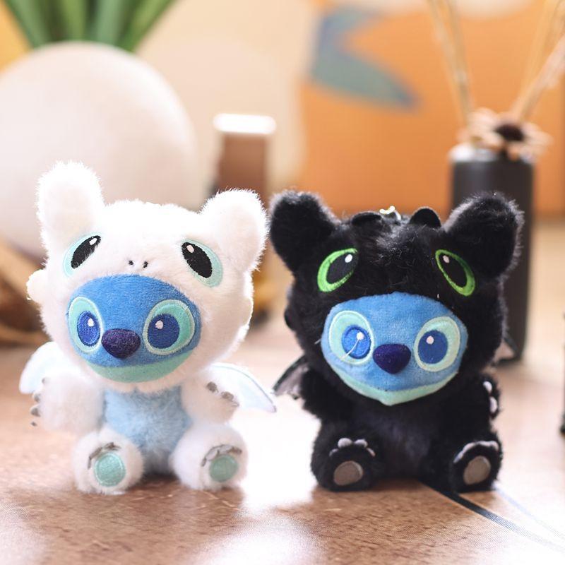 How To Train Your Dragon Stitch Plush Toy Keychain Cute Animal Collectible For Kids
