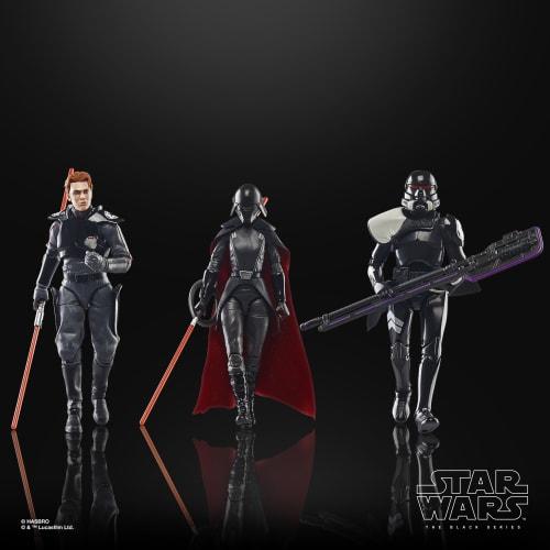 [.co.jp Exclusive] Hasbro Star Wars Black Series Gaming Great Second Sister, Cal Kestis, Purge Trooper, and Star Wars Jedi: Fallen Order 15cm Action F