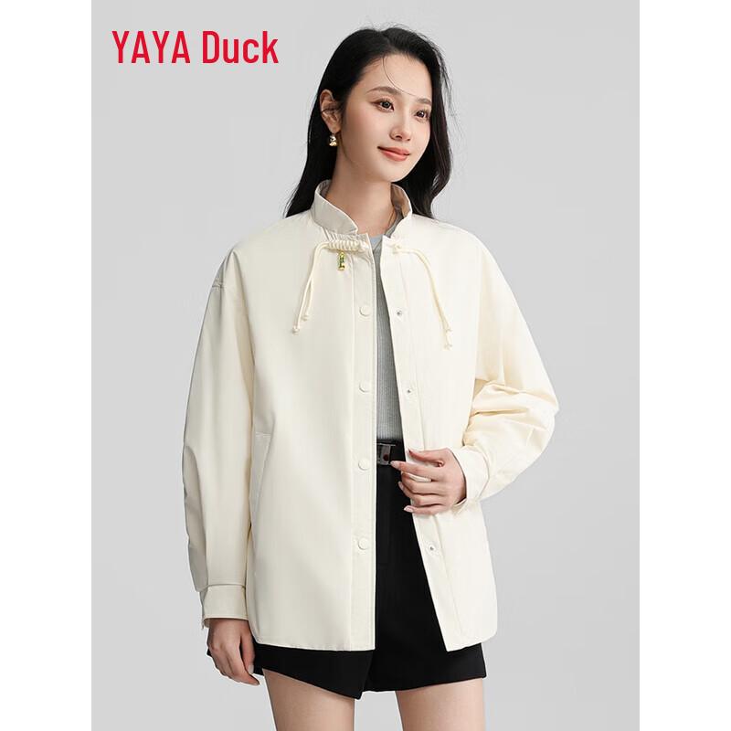 YAYA Women's New Chinese Style Lightweight Down Jacket