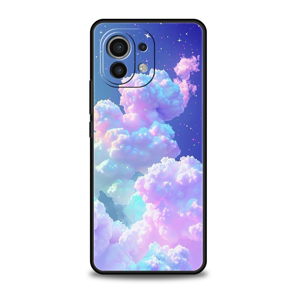 Phone Case For Xiaomi Mi 15 14 14T 13T 12T Pro 12 13 11 Lite 5G 11T X6 X5 Pro Soft TPU Cover Floating Liquid candy mural