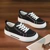 New Low-top Breathable Canvas Shoes Men's Trend Retro Lace-up Trend Board Shoes Casual Versatile Board Shoes