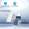 Metal USB to Type C Male OTG Converter for Universal Device Connectivity 10Gbps Fast Data Transfer 100W 3A Fast Charging