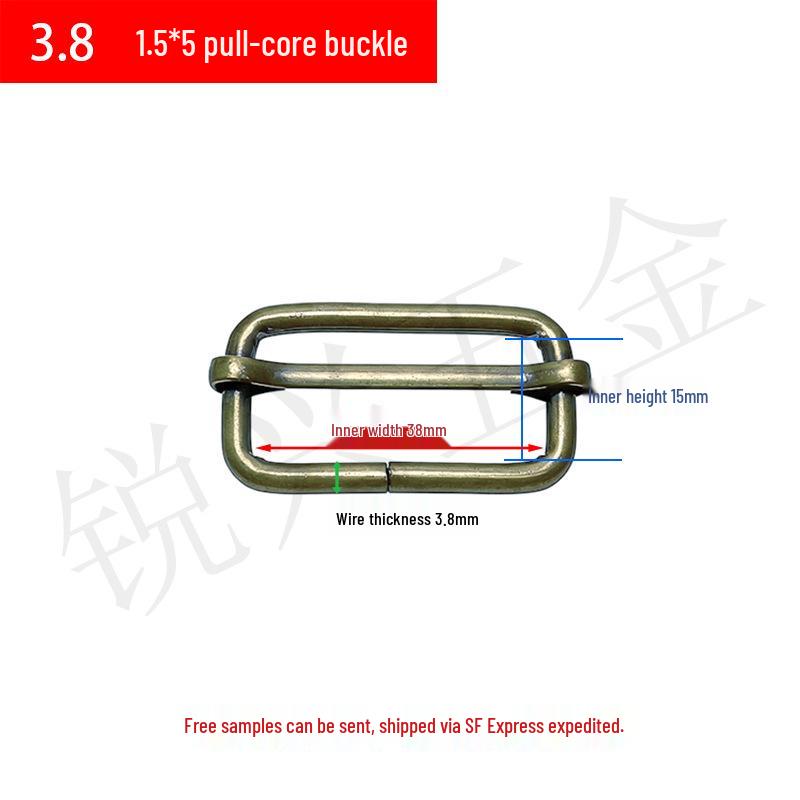 Adjustable Metal D-Ring Buckle Shoulder Strap Webbing for Luggage