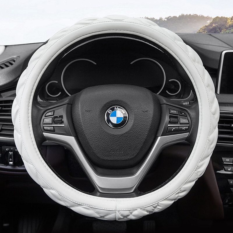 Manufacturer Wholesale Four-Season Universal Car Steering Wheel Cover, Car Interior Female Fashion Steering Wheel Cover Direct Sales