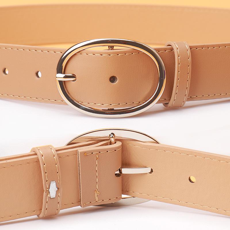 High-Grade PU Women’s Pin Buckle Belt - Fashionable, Versatile Jean Accessory