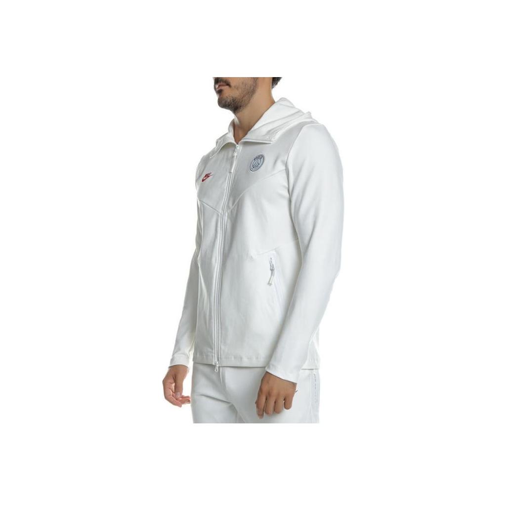 Nike Solid Color Zip Hoodie Men Hoodie White CI2131-104