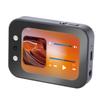 4K 64MP Digital Camera Autofocus CCD Music Camera with 2.8 Inch Touchscreen 3600mAh Battery Slide Cover for Photography