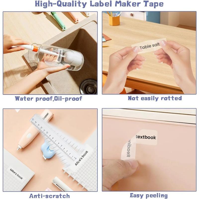 Thermal Label Sticker Tape 12mm X 40mm Compatible with Phomemo Label Printer Thermal Labeling Material for Business Supplies