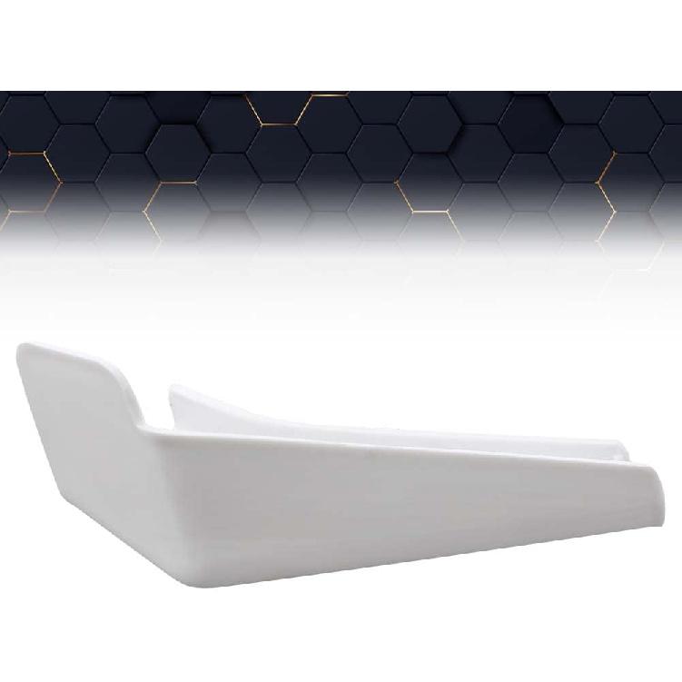 PIT66 RV Rain Gutter Spout Long Version Gutter Spout 3 1/2" Long 4pcs White