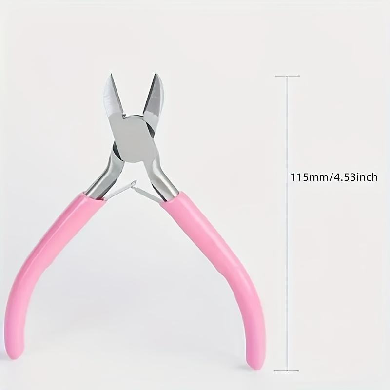 9pcs Mini Jewelry Pliers, Round Curved Needle Tips, DIY Tool Kit Suitable for Jewelry Production and Repair, Top Cutting Pliers, Round Mouth Pliers