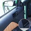 2pcs Interior Door Handle Frame Trim Cover For Ford Mustang 2004-14 Carbon Fiber