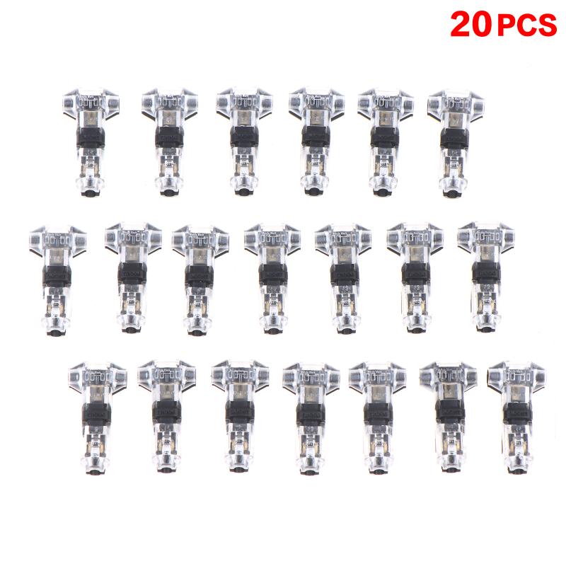 H-Type No-Stripping No-Soldering Quick Wiring Terminal Connector Double Wire Docking Connector Led Solder-Free Connector