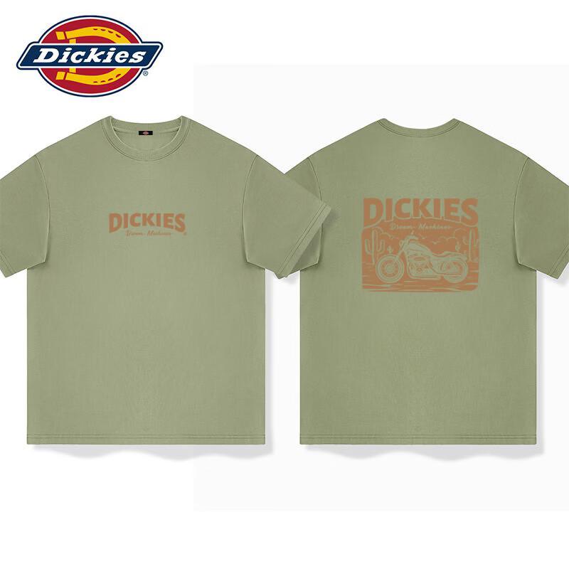 Dickies Men's Loose Fit Pure Cotton Short Sleeve T-Shirt
