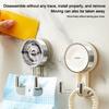 Durable Reusable Suction Cup Hooks Multifunctional Removable Bathroom Hooks Storage Hook Home Organizer