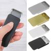 Mini Metal Rectangular Empty Tin Box Tinplate Push Candy Pill Cases Bins Hinged Containers Small Organizer Storage Box (Small)