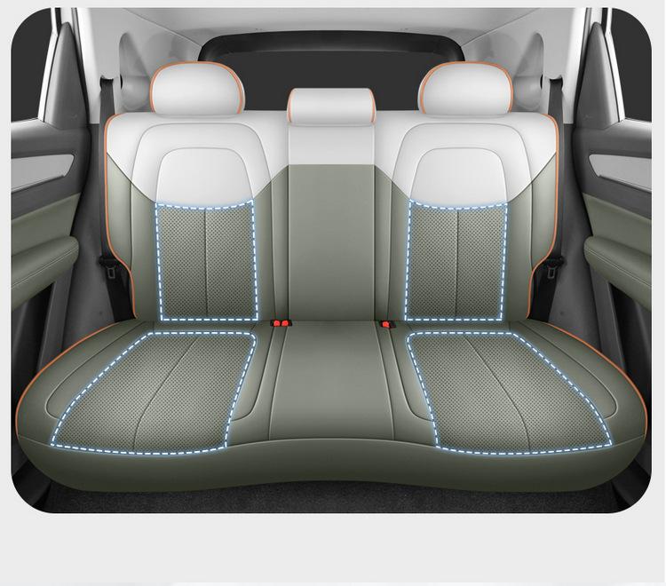 Bestune Yueyi 03 Full Leather Car Seat Cushion, All-Season, Universal Fit with Breathable Design