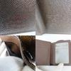 Used LOUIS VUITTON Tri-fold wallet Portefeuille Joy N60034 Damier Ebene Brown Classic
