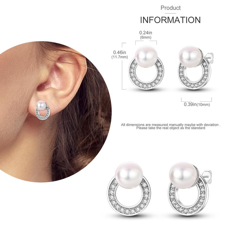 NEW Round Original CZ Hoop Earrings Heart U Shape Moon Star Unicorn Earring for Women Party Engagement Jewelry Gift
