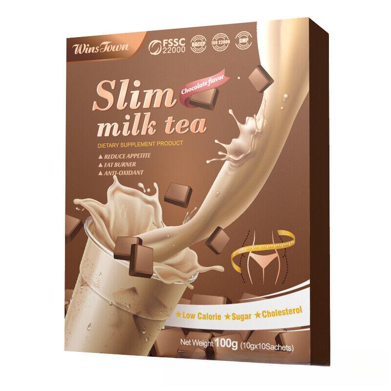

Slim Fit Juice Weight Loss Instant Kiwi Lemon Powder Ананасовый сок Slim Tea Y22, Slim milk tea (Chocolate Flavor)
