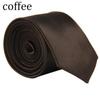 1 stk Nye Herre Casual Slanke Slips Klassiske Polyester Vevde Fest Slips Mote Mann Hals for Bryllup Business Herre Tilbehør