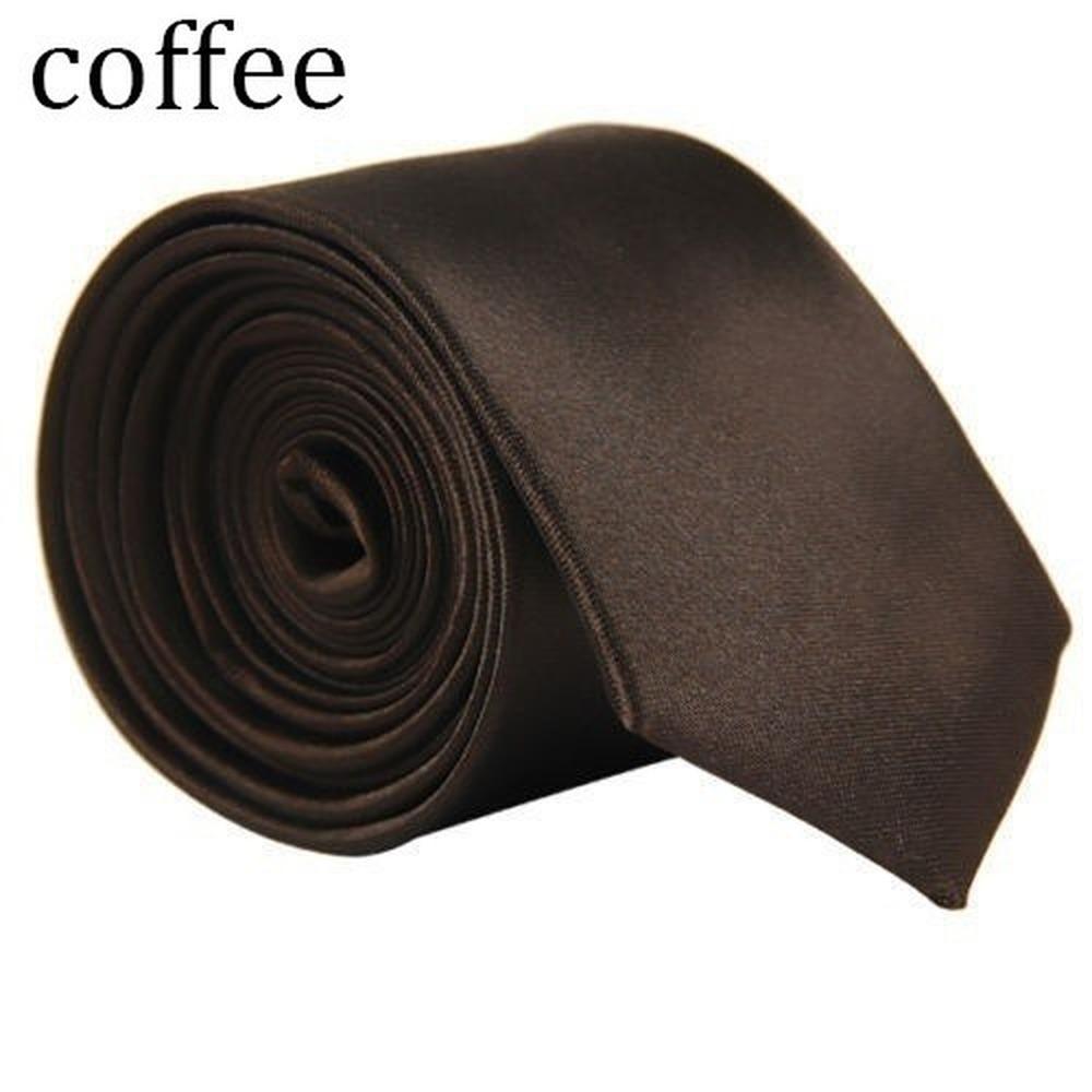 1 stk Nye Herre Casual Slanke Slips Klassiske Polyester Vevde Fest Slips Mote Mann Hals for Bryllup Business Herre Tilbehør
