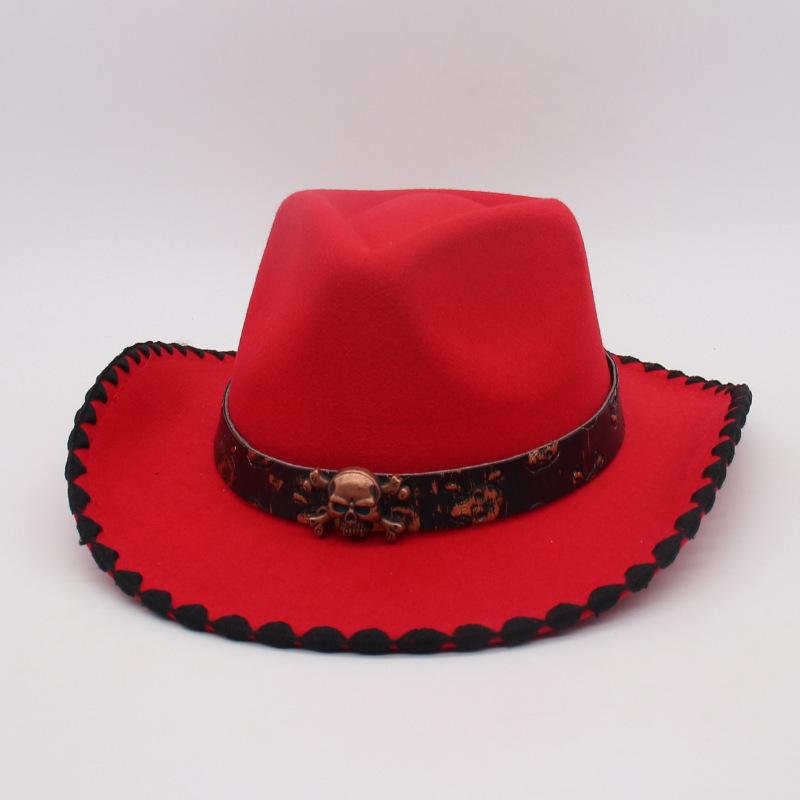 Niche Design Top Hat, Four Seasons Tibetan Ethnic Style Dancing Jazz Hat, Stage Travel And Vacation Sunscreen Sun Hat