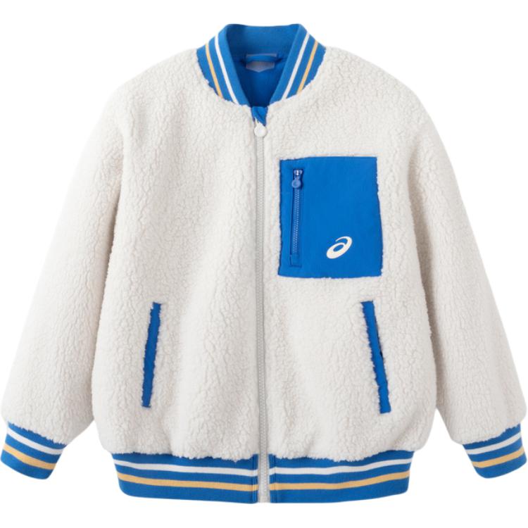 

Новая бейсбольная куртка Asics молочно-белая для подростков 334231053027-0500 130