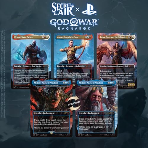 Magic the Gathering Secret Lair x God of War: Norway (Non-Foil)