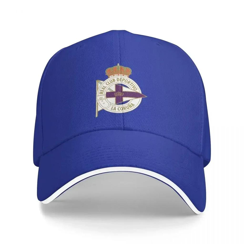 Top Famoso Deportivo de La Coruna Cappellino Cappellino da Baseball Unisex Donna Regolabile Cappellino da Papà Sportivo Streetwear da Esterno per Protezione Solare