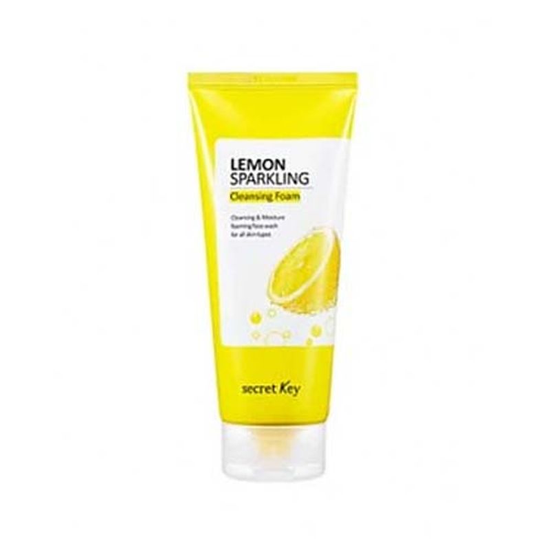 Secret Key Lemon Sparkling Cleansing Foam 200ml