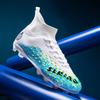 High Top Football Shoes Primary School Students TF Broken Nails Youth AG Long Nails Adult Lawn Game Training Shoes Men's and Women's Sports