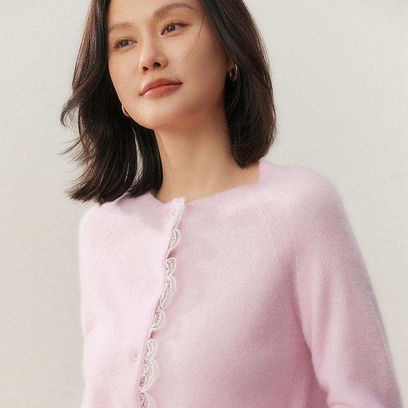 Qinghe 100% Pure Cashmere Women's Sweater - Ultra Soft Luxury Winter Pullover